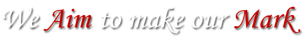 We Aim to make our Mark